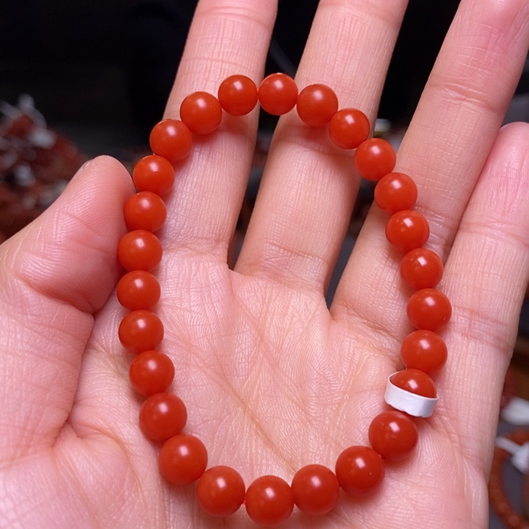 南红玛瑙单圈未镶嵌开*果