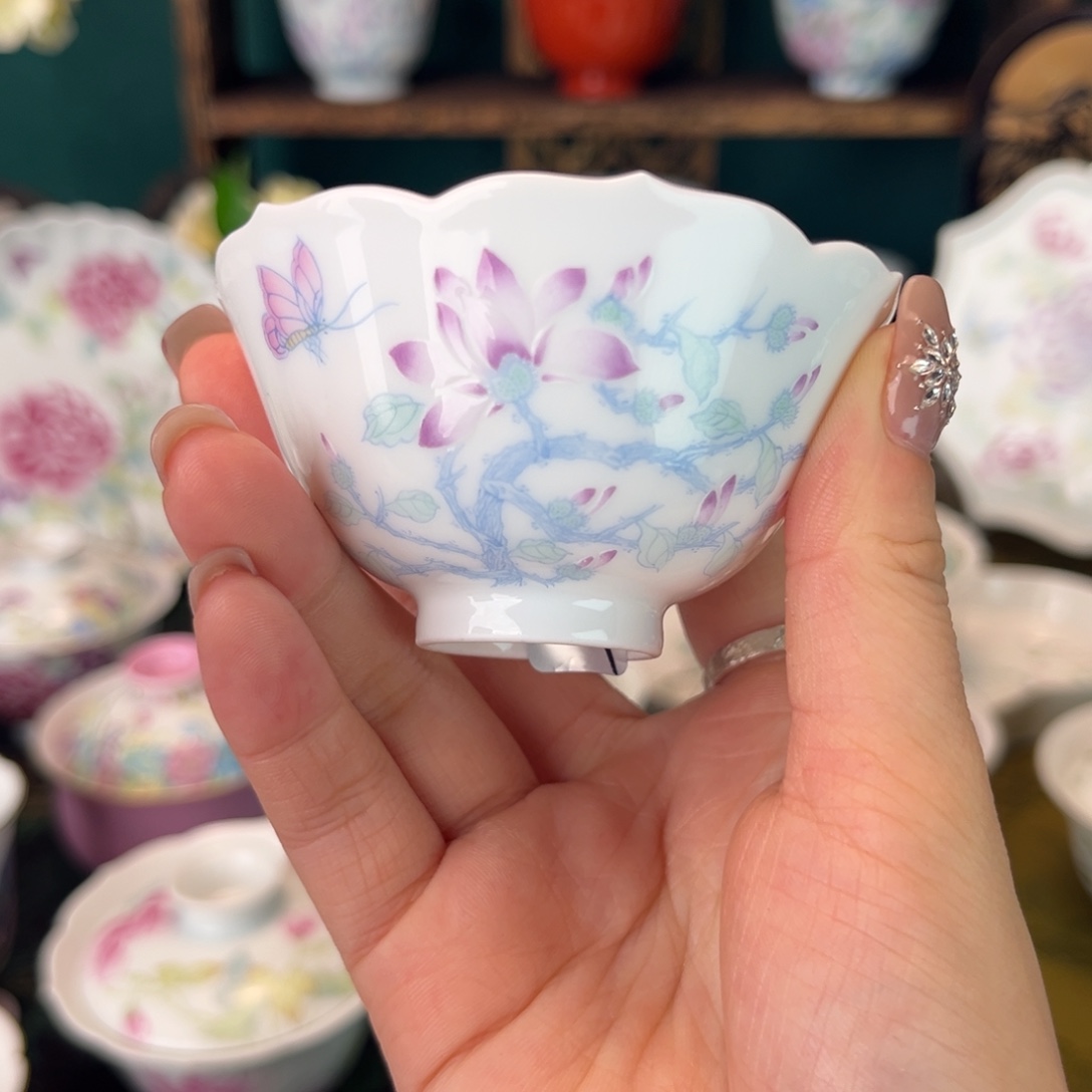 陶摆件景德镇陶瓷手绘茶器