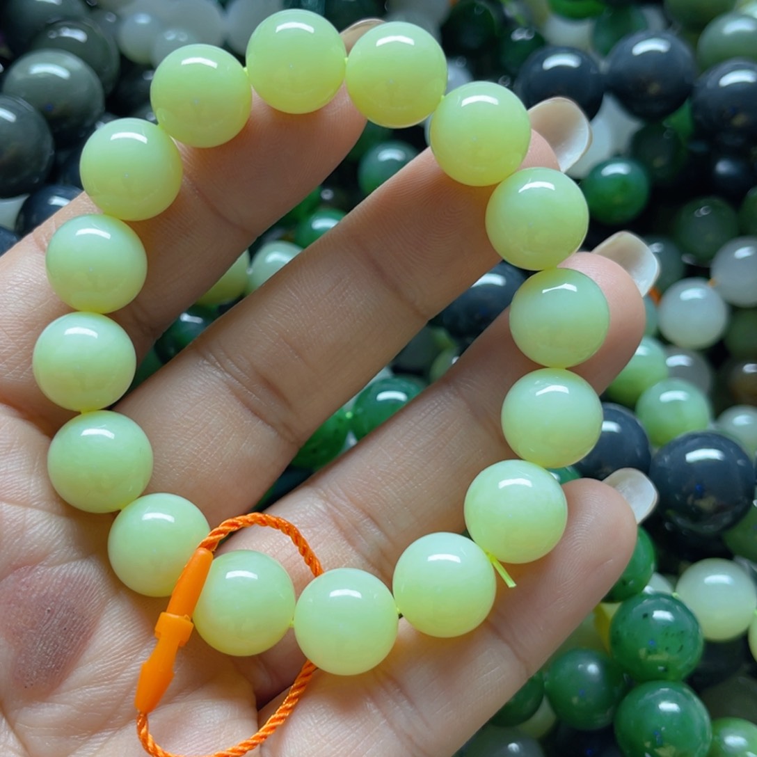 和田玉手链未镶嵌