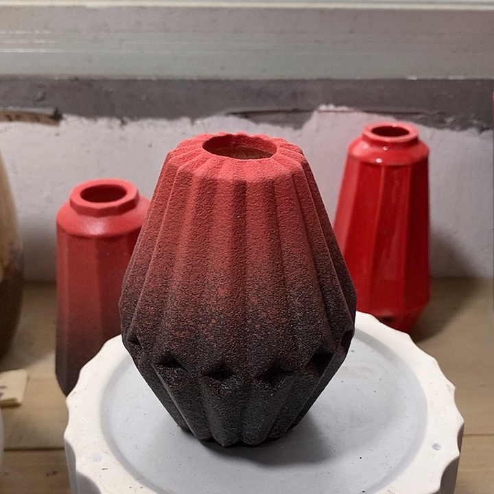 紫砂花盆好盆无孔