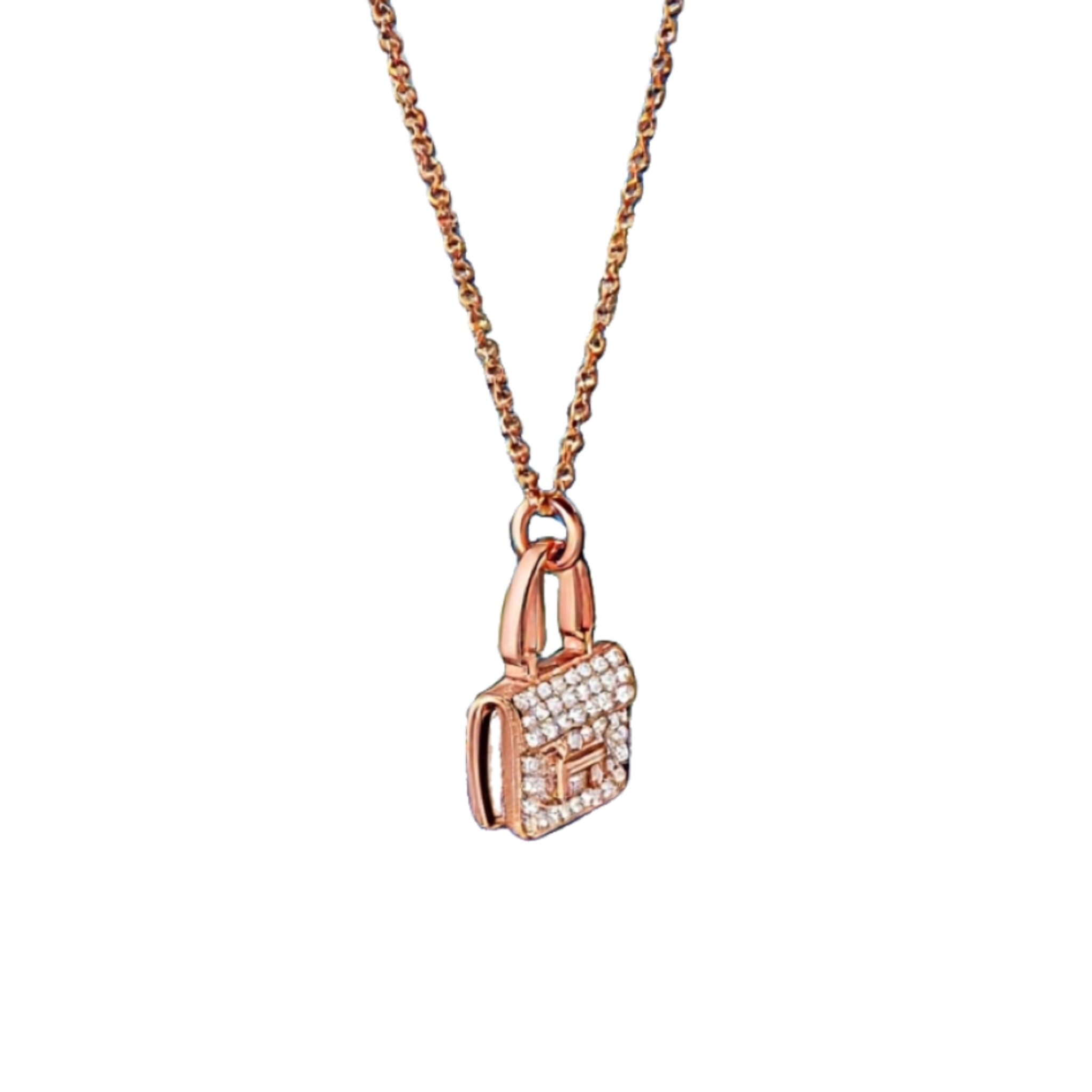 链子925银 康包项链！时尚百搭洋气气质轻奢精致洋气坠链