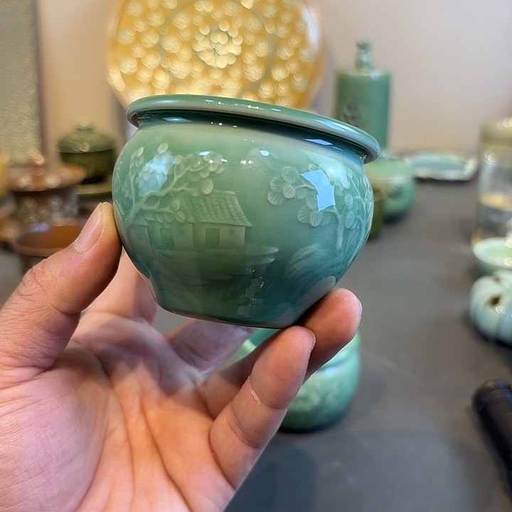 瓷片龙泉青瓷福利青瓷