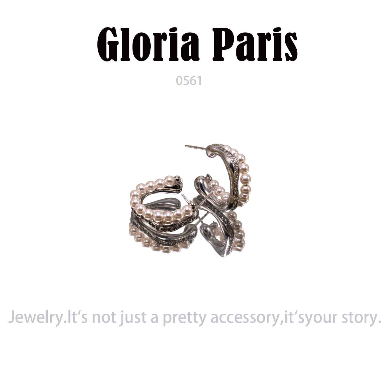 铜合金耳饰 气质耳环小众设计高级感耳钉耳饰~0561