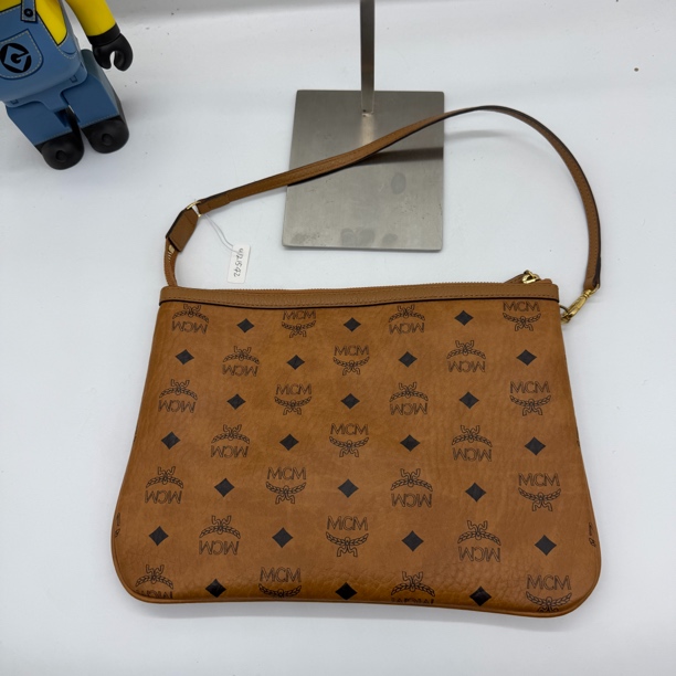 95新 MCM 奢得/干邑色中子袋122624