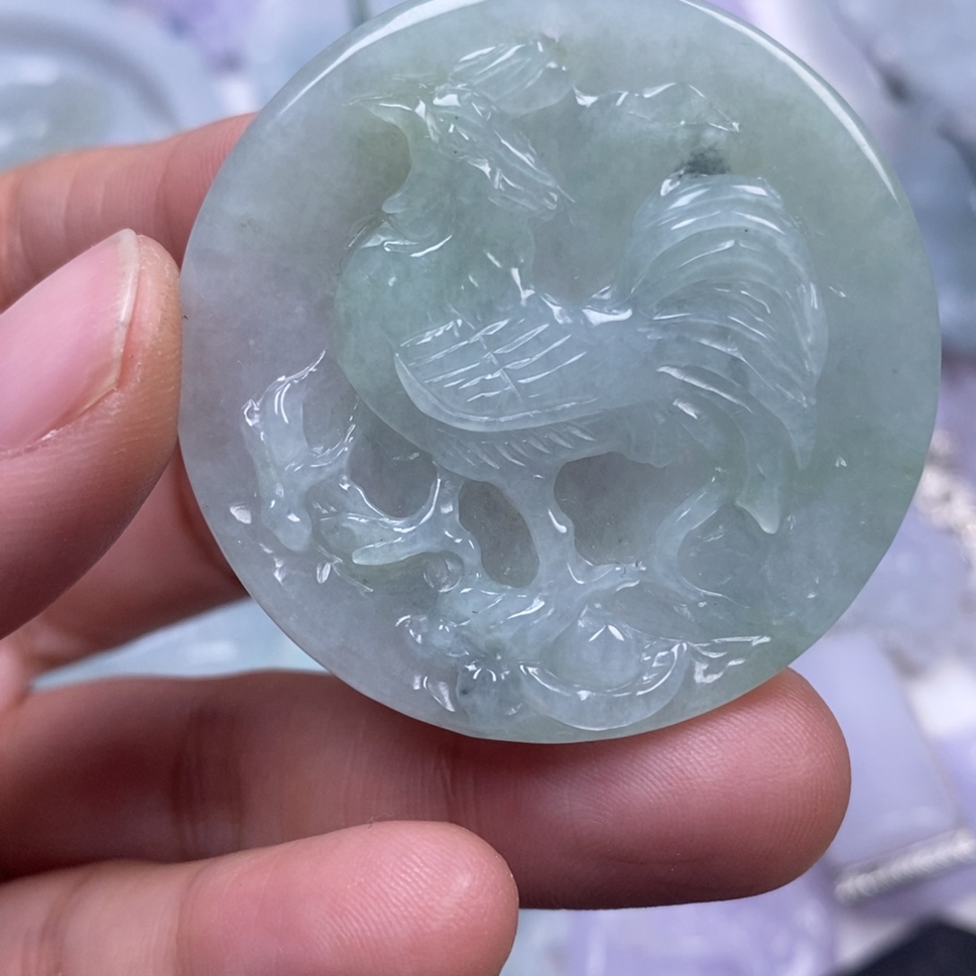 颈饰未镶嵌翡翠翡翠