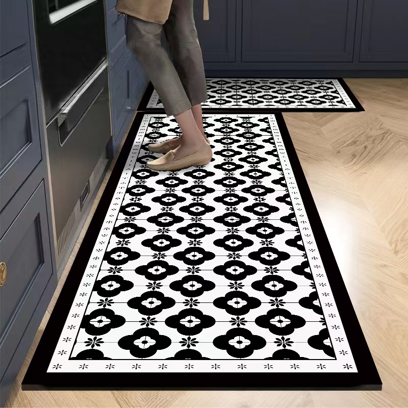 Mooshine慕上 厨房地垫皮革脚垫吸水放油耐脏厨房脚垫门店地垫