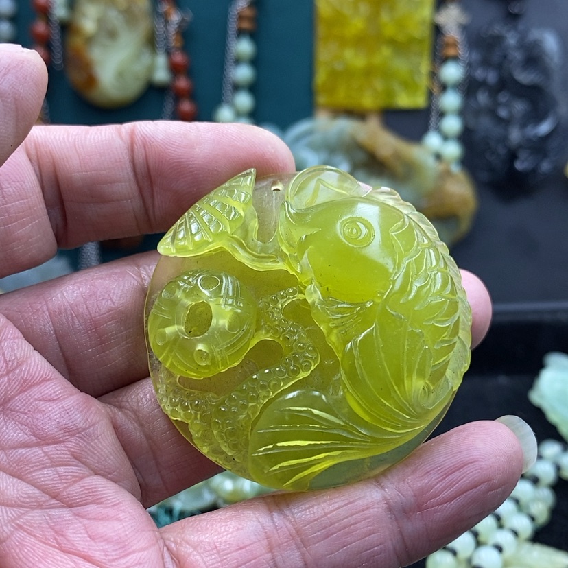 【闪购商品】未镶嵌岫玉吊坠