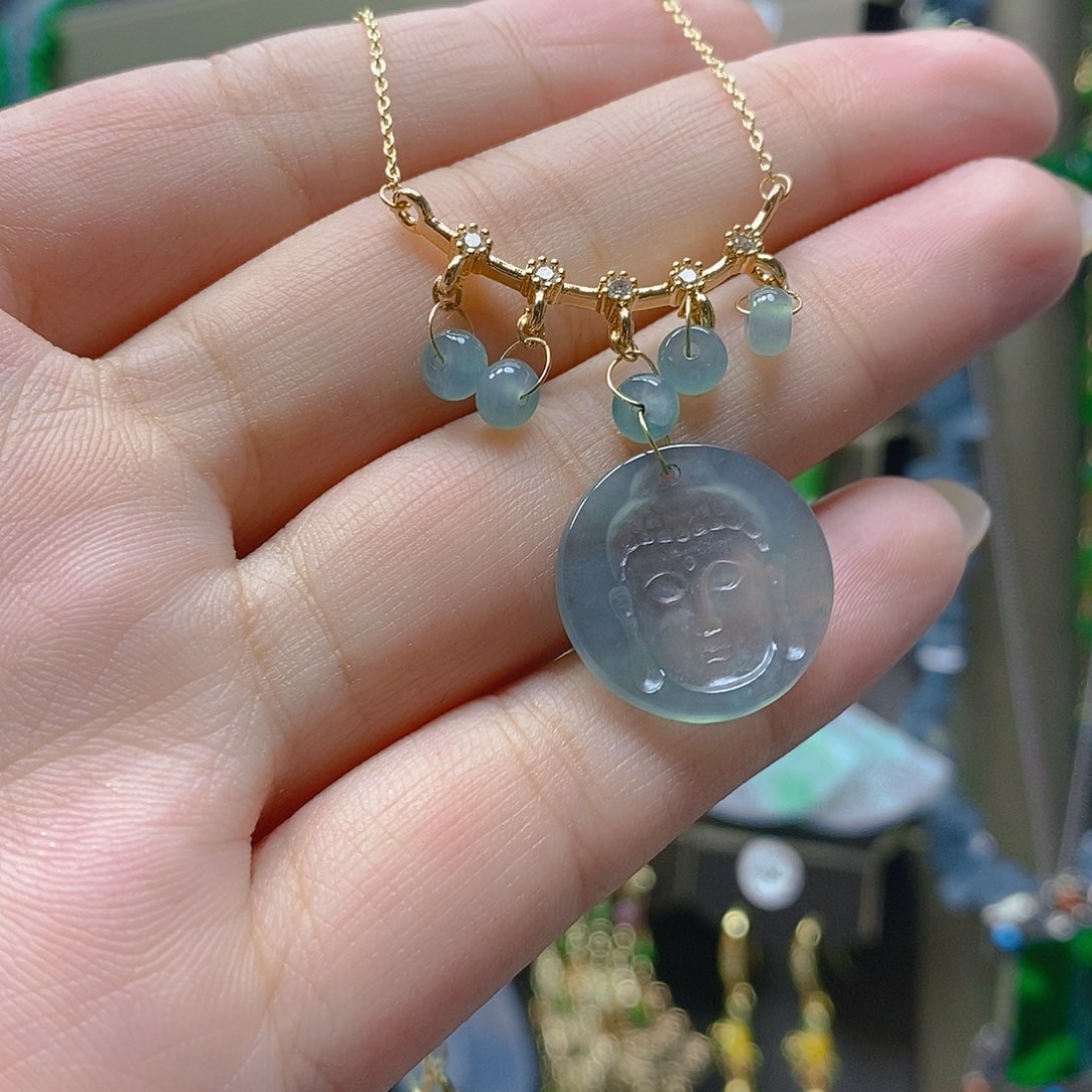 未镶嵌翡翠耳饰翡翠