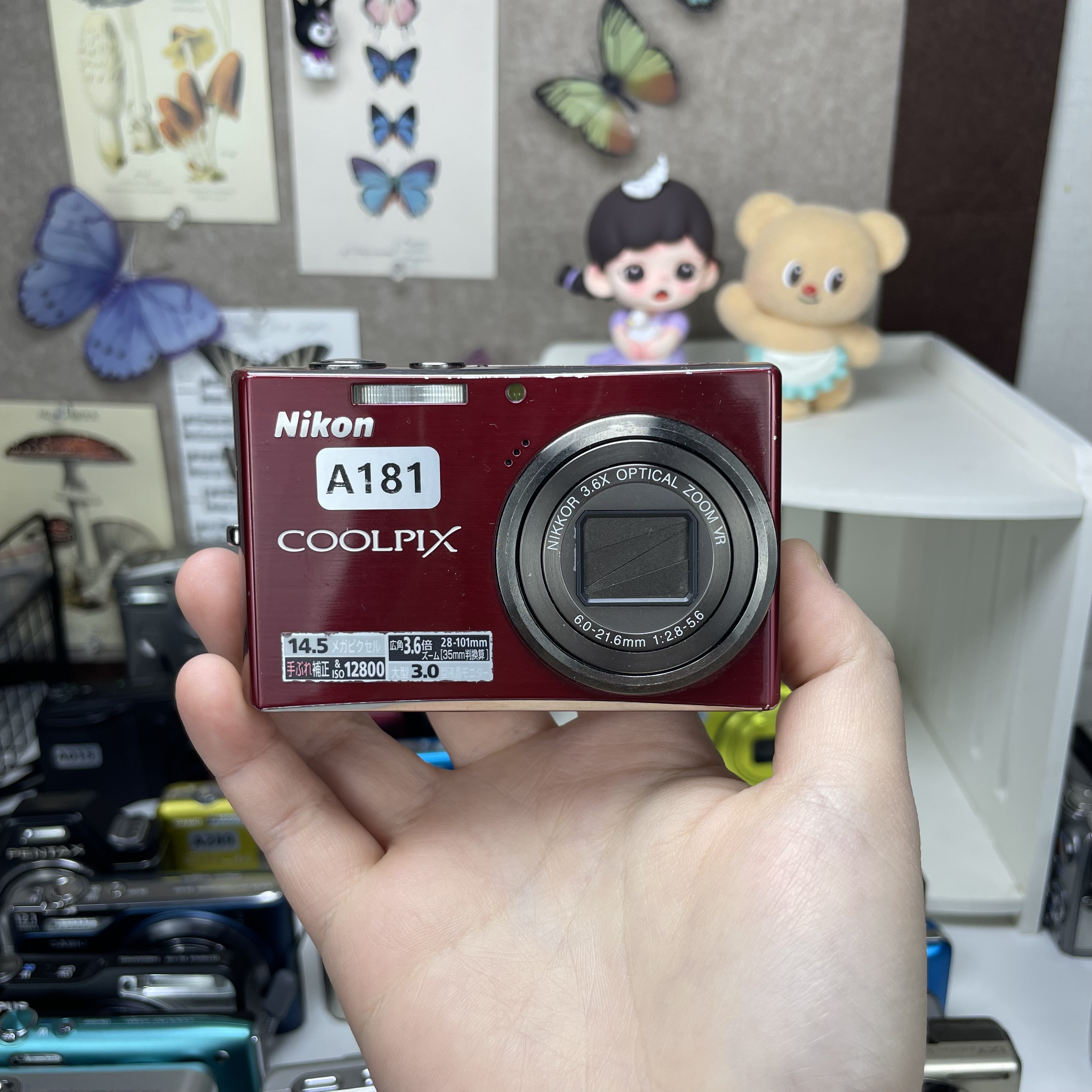 9新 Nikon/尼康 尼康s710 功能正常 配件齐全