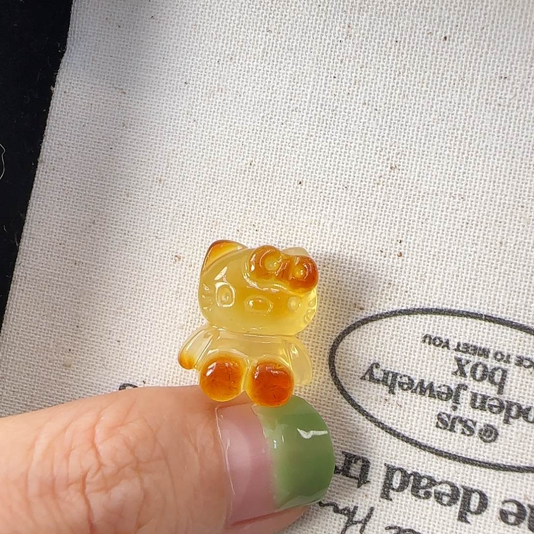 琥珀未镶嵌珠宝奇石