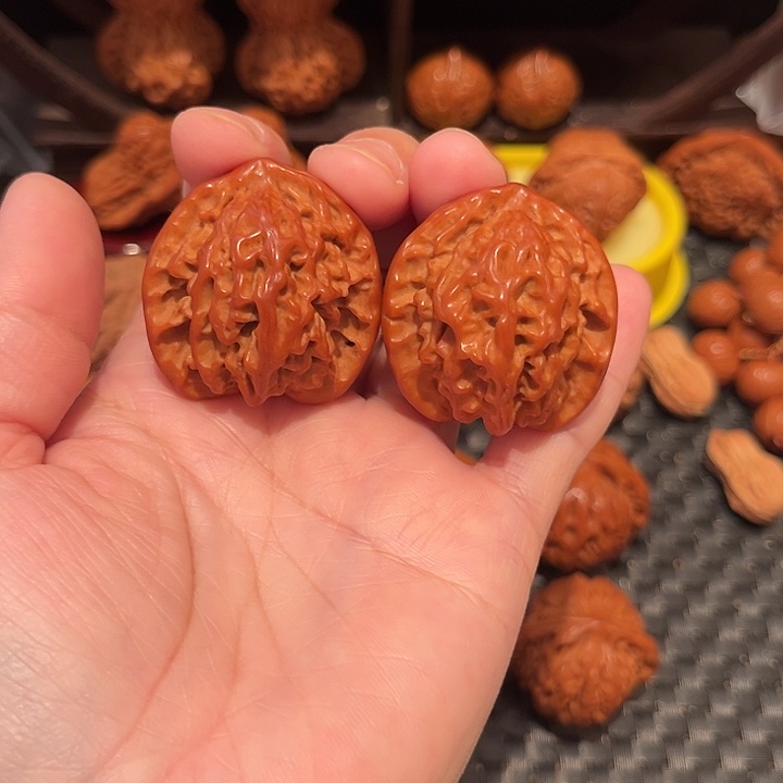 把件文玩核桃盘山