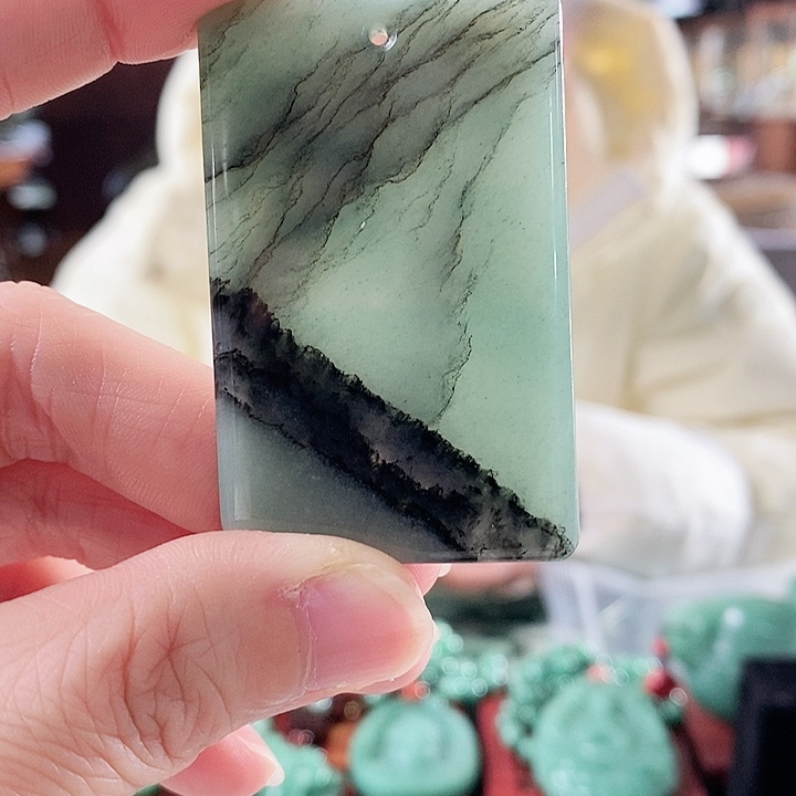 密玉（石英质玉）手链未镶嵌