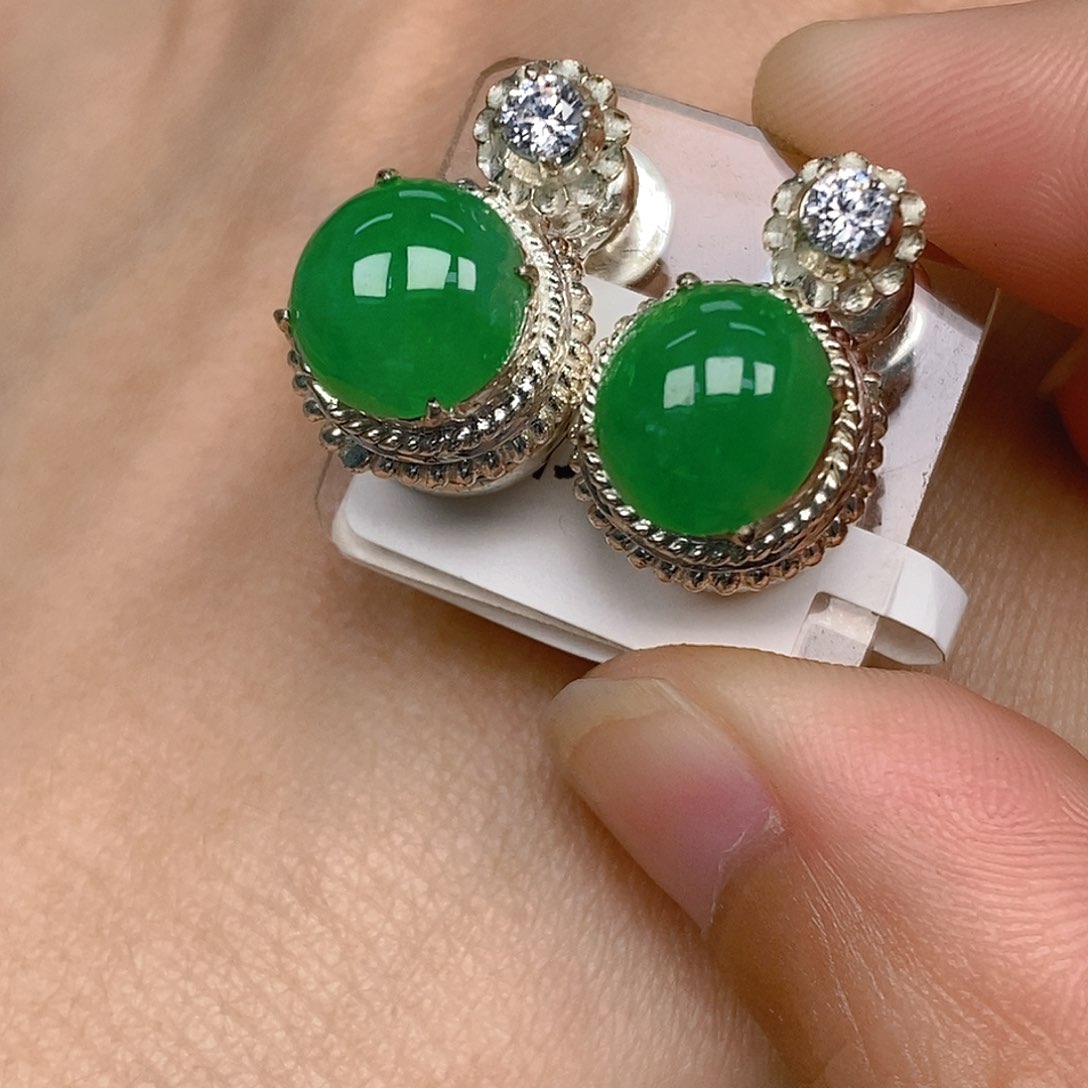 翡翠戒指未镶嵌笑*翡翠