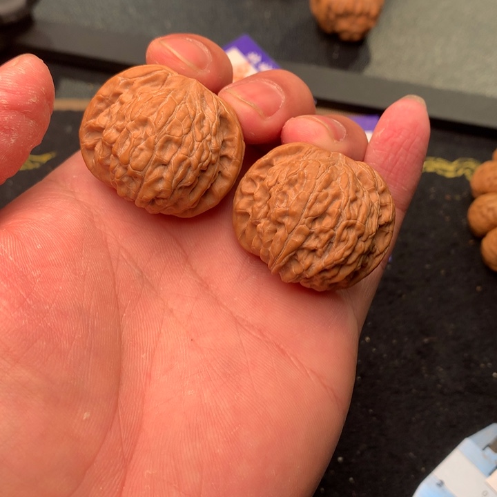 文玩核桃把件89号37全品正磨