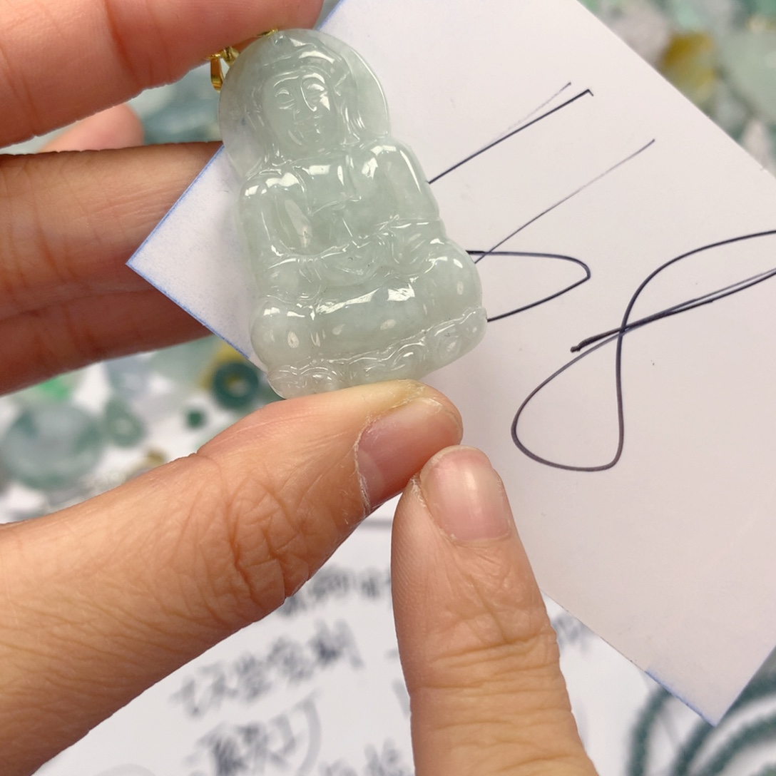 翡翠裸石纯天然a货翡翠