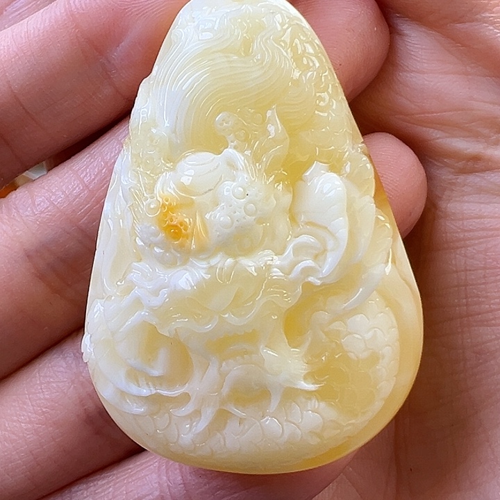 蜜蜡颈饰未镶嵌蜜蜡