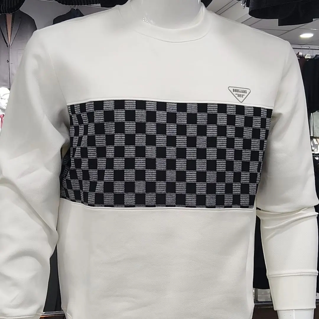 春秋季男士宽松圆领长袖时尚百搭加绒卫衣