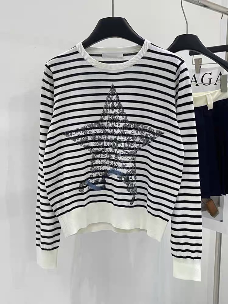 Z032迪迦星星套头条纹（NO退NO换）