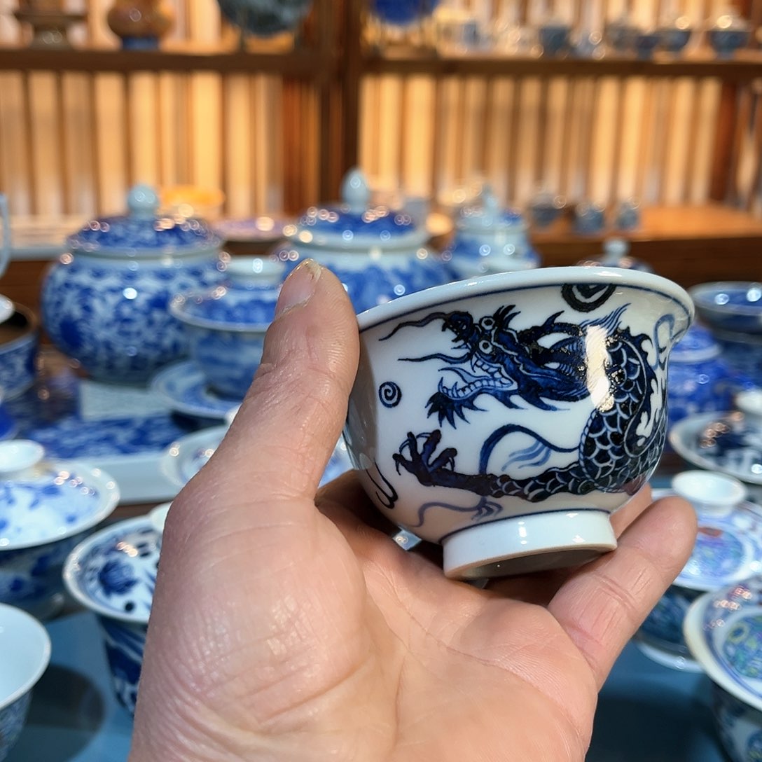 錡镇堂手工手绘杯