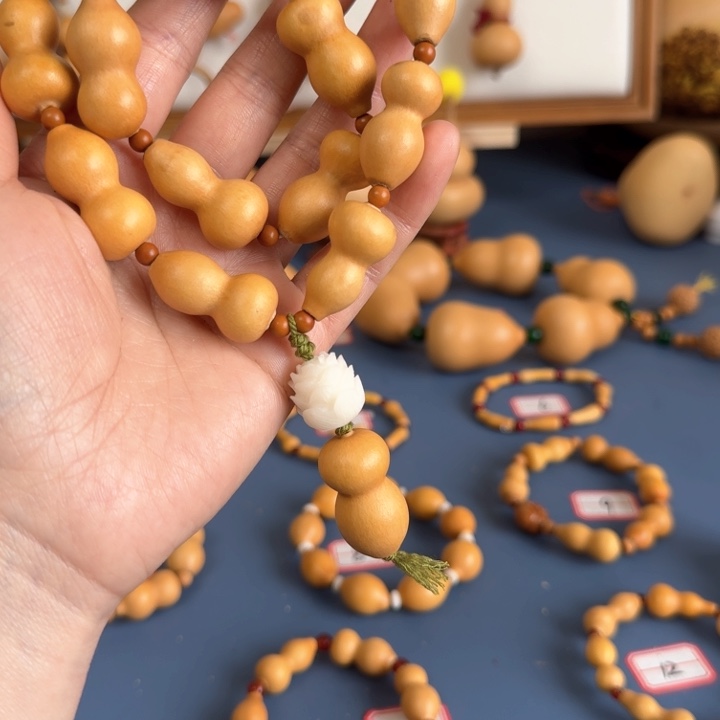 仙**骨天然葫芦手持手串