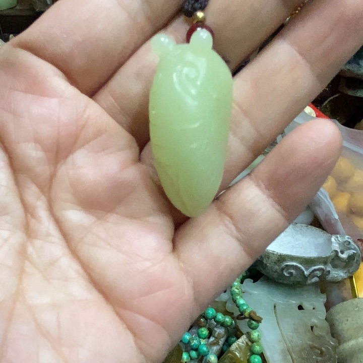 未镶嵌和田玉（糖玉）挂件