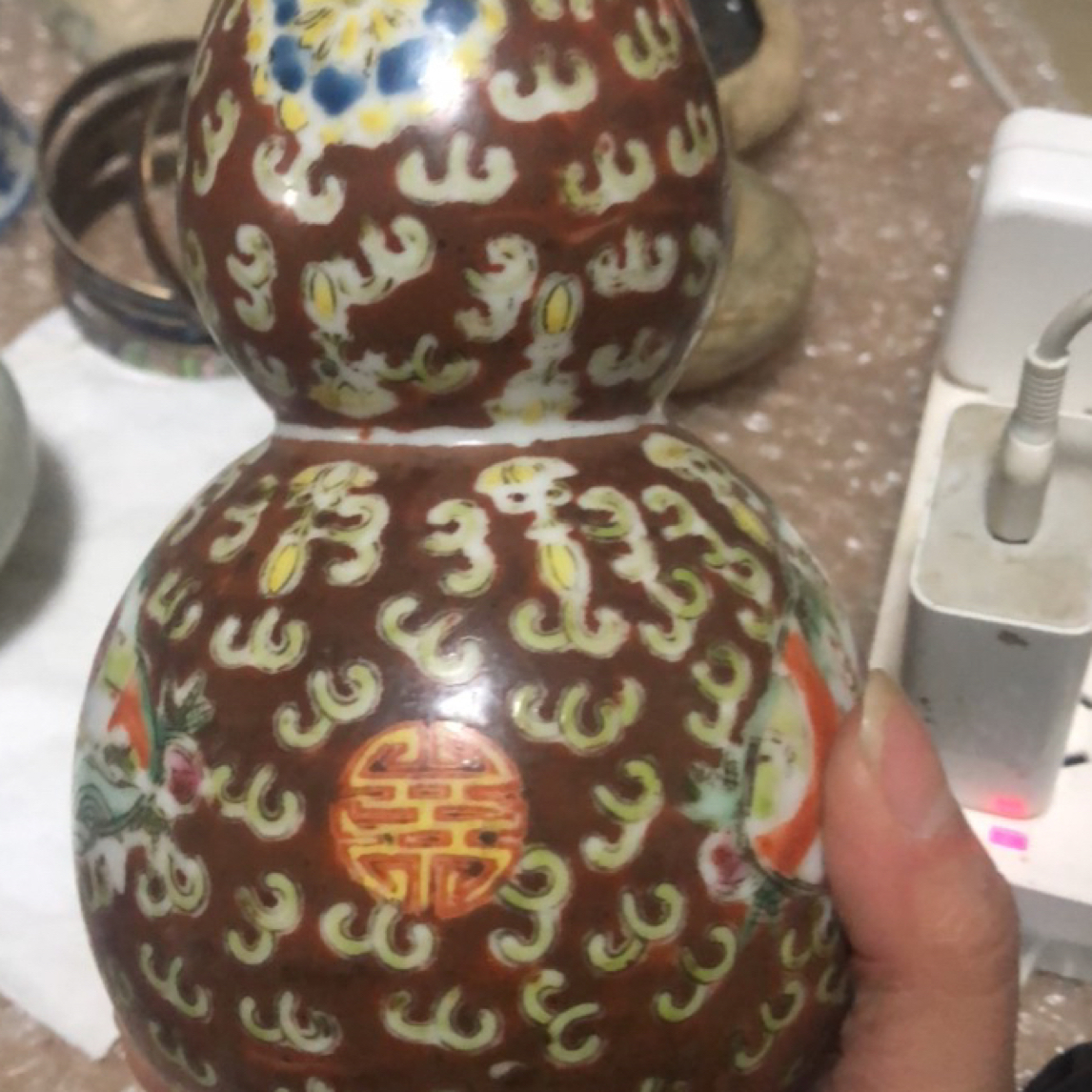 一个全品的小葫芦摆件漂亮