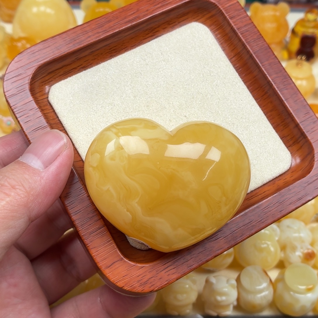 琥珀未镶嵌裸石蜜蜡