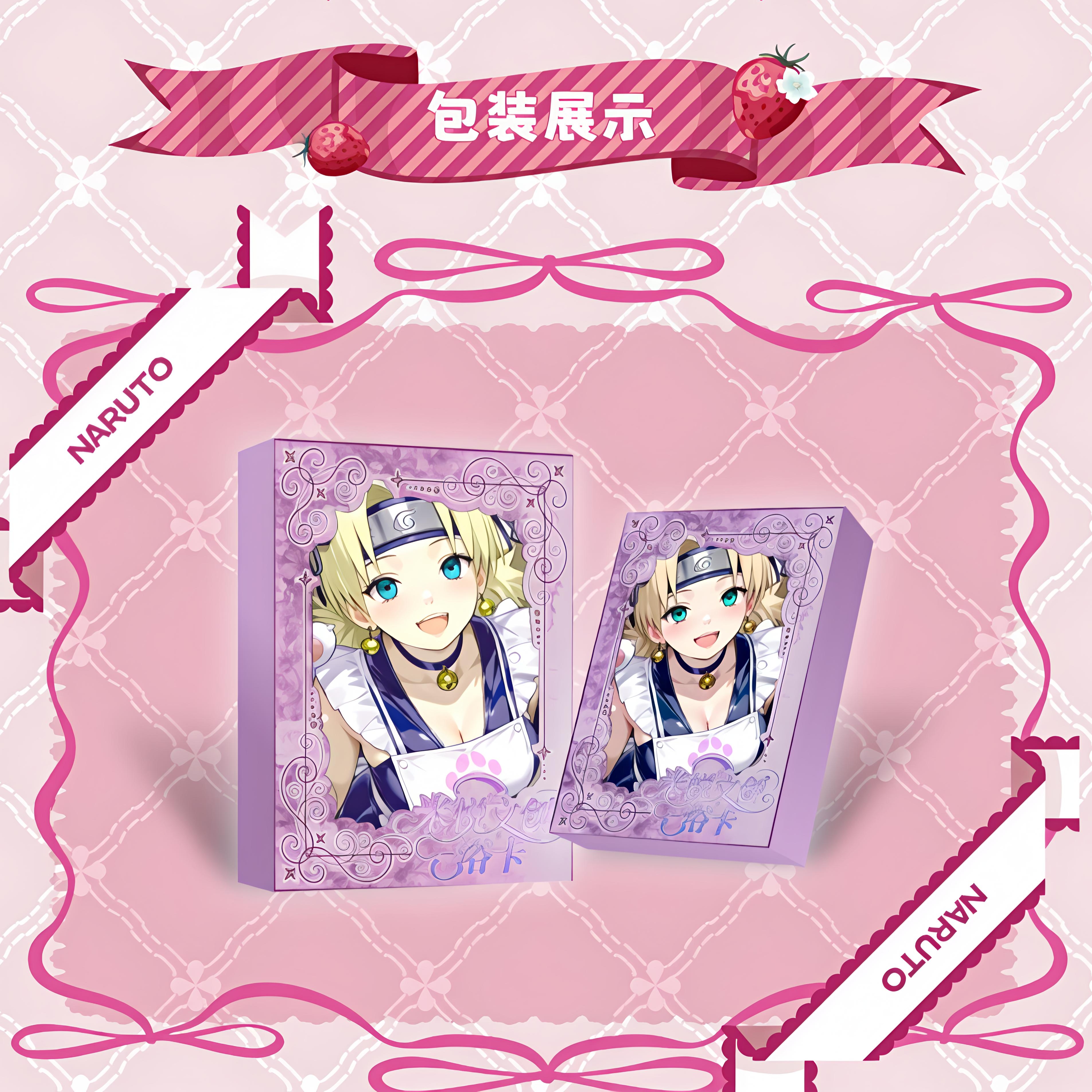 【19.9强娶浮浮】(米悦文创）火影忍者色纸拆卡主播典藏大卡拆盒