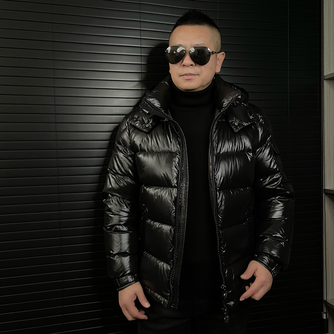 男士玛雅极寒系列经典款连帽可脱卸加厚羽绒服时尚百搭