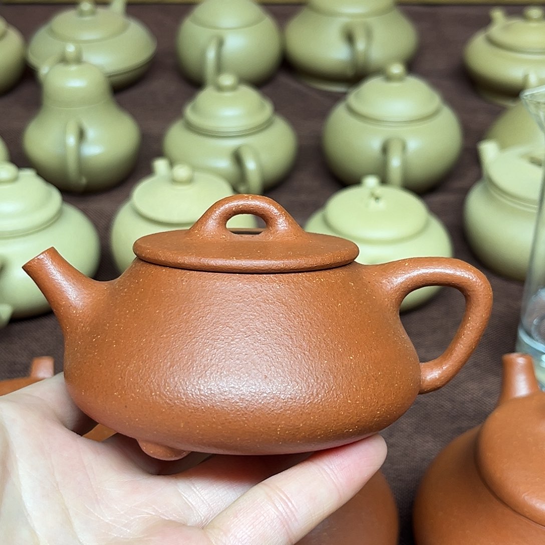 茶壶红泥子冶石瓢150cc