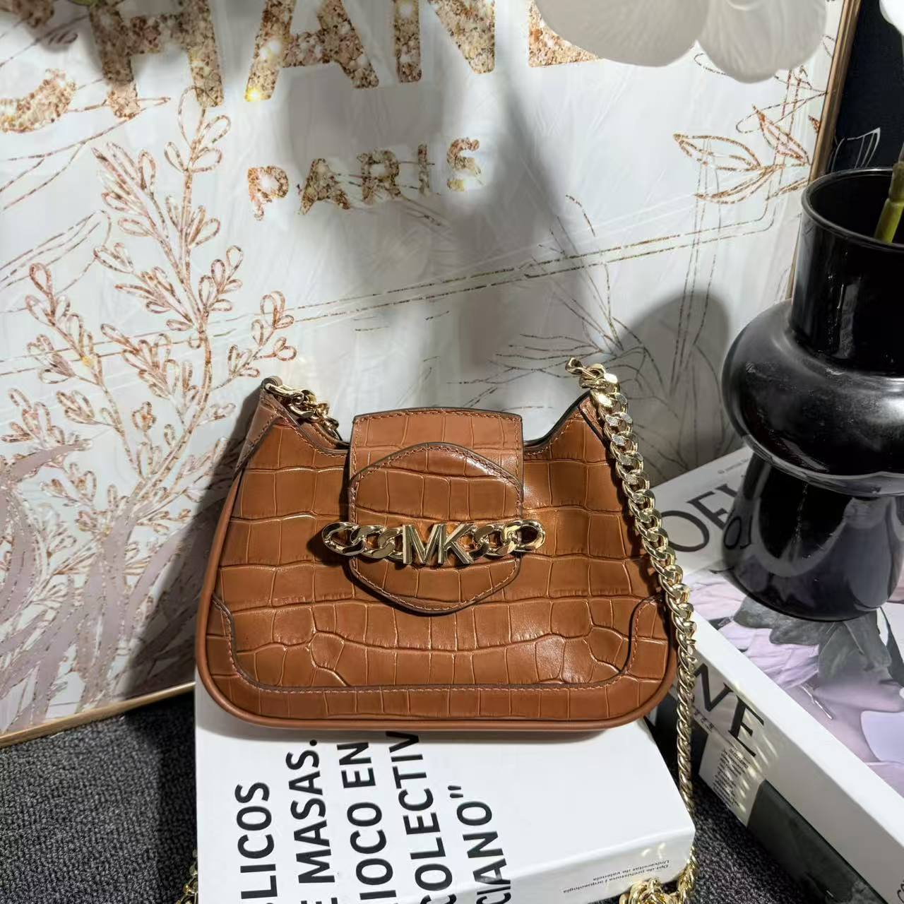 95新 MICHAEL KORS/迈克高仕 MK单肩包G25101687尺寸22x16