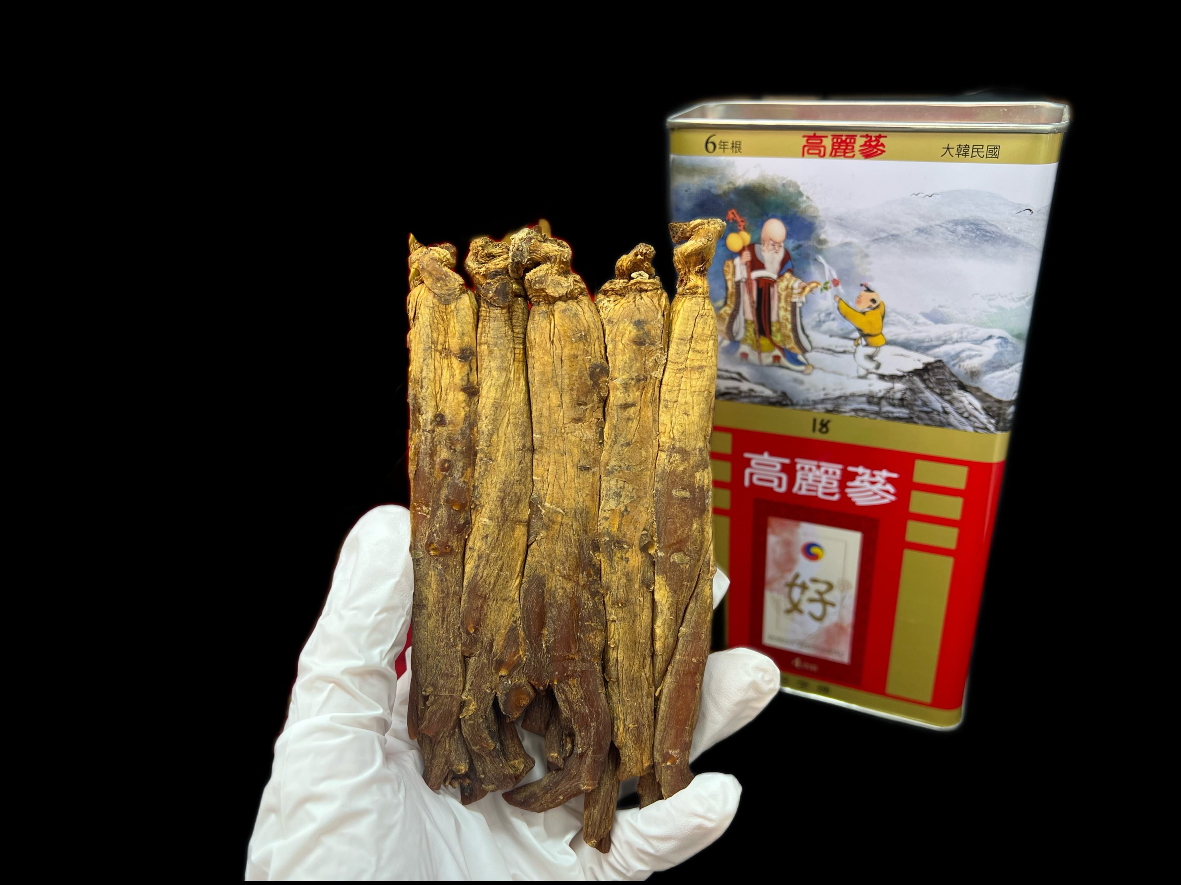 好字牌 高丽参 天15 150克铁罐