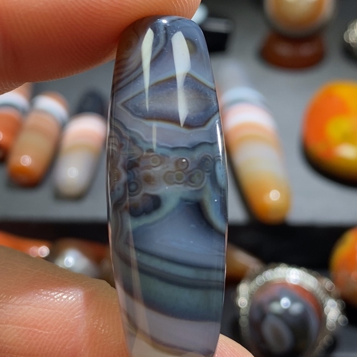 玛瑙/玉髓未镶嵌挂件