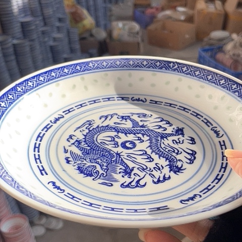 陶摆件景德镇高温陶瓷20.5