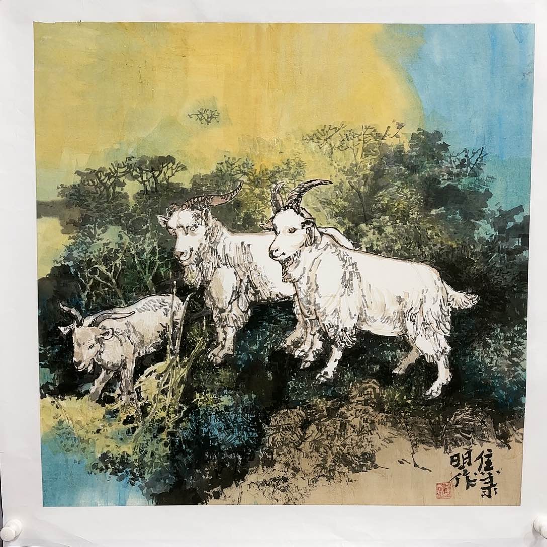 国画国画纯手绘作品请放心去藏