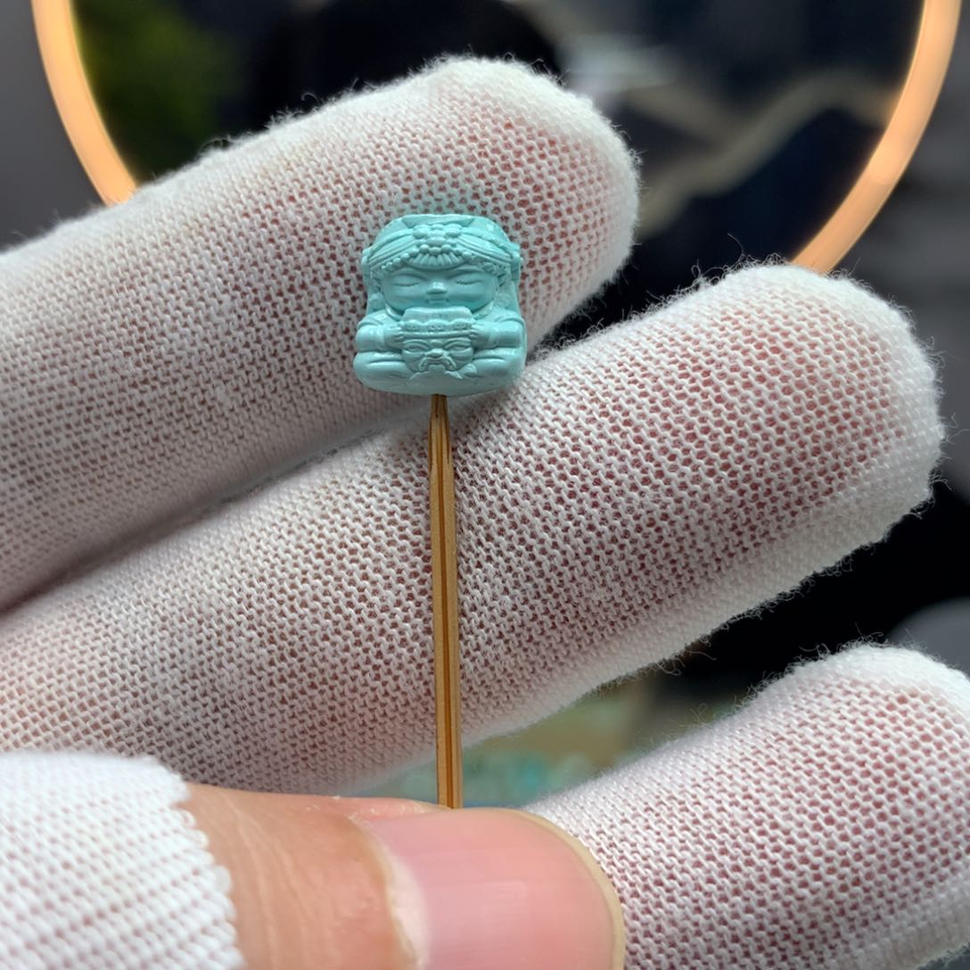 绿松石挂件未镶嵌