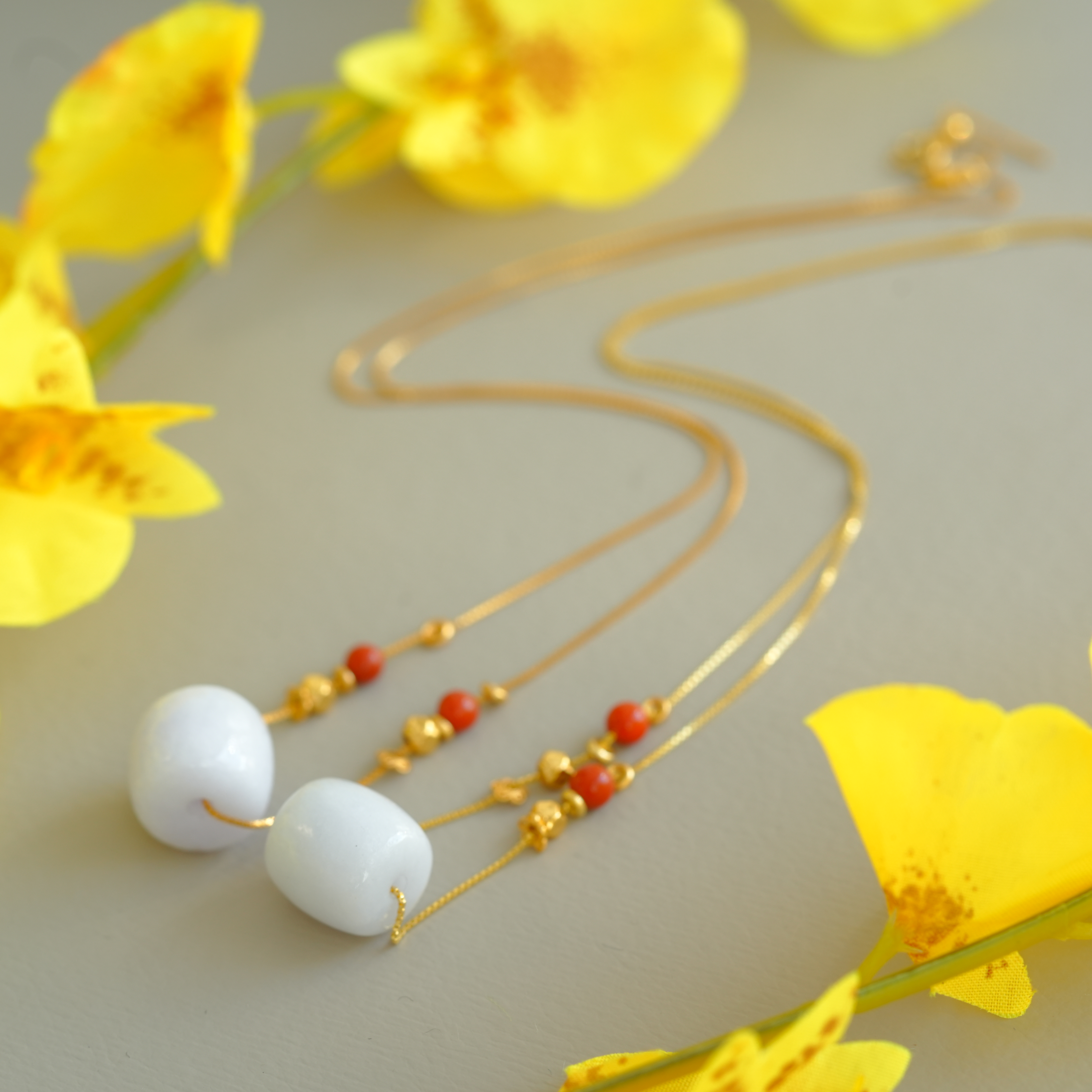 【初见珠宝】翡翠路路通项链10-1C375X204【多样性发一件】