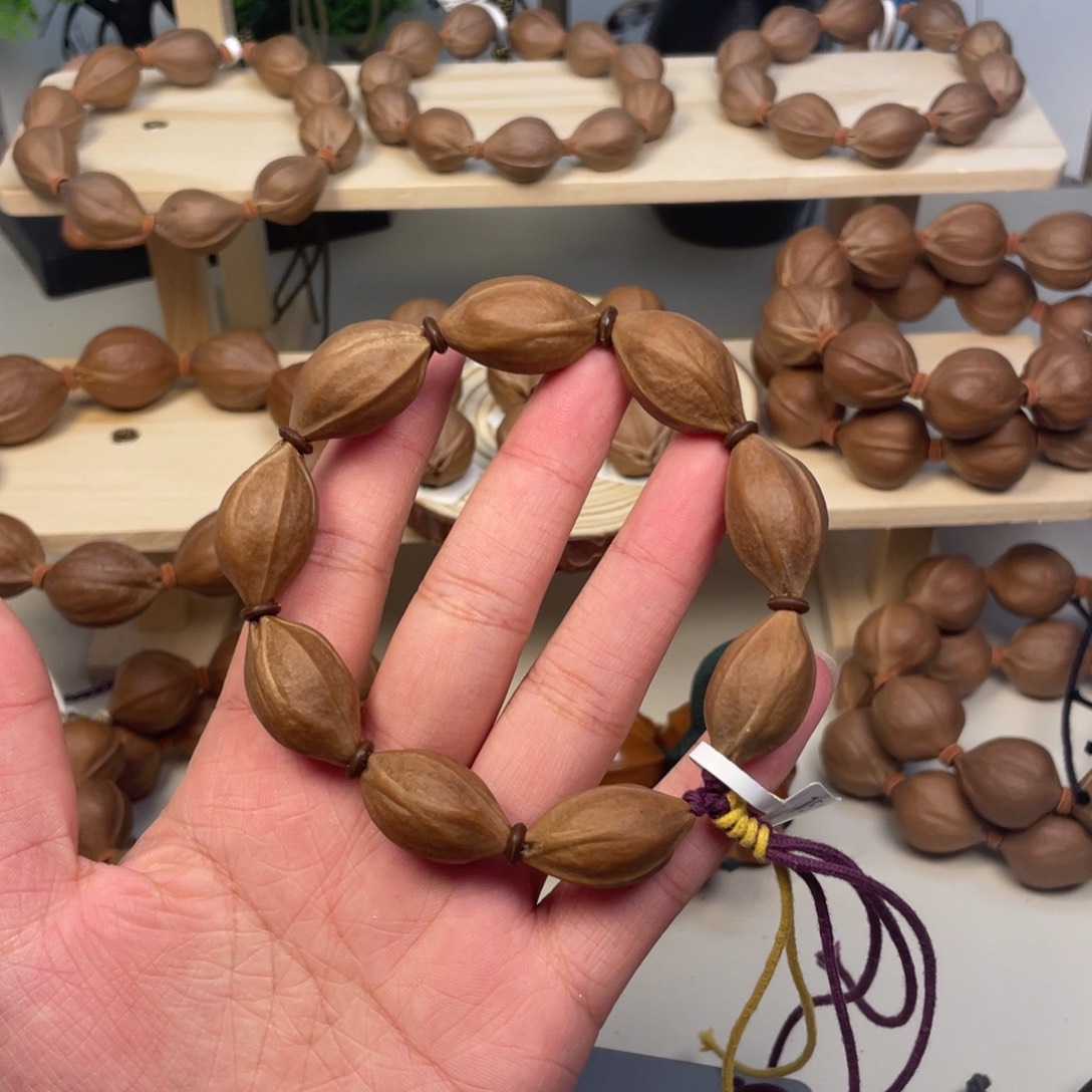 阿***军手串/手链橄榄核15*27梅林铁核