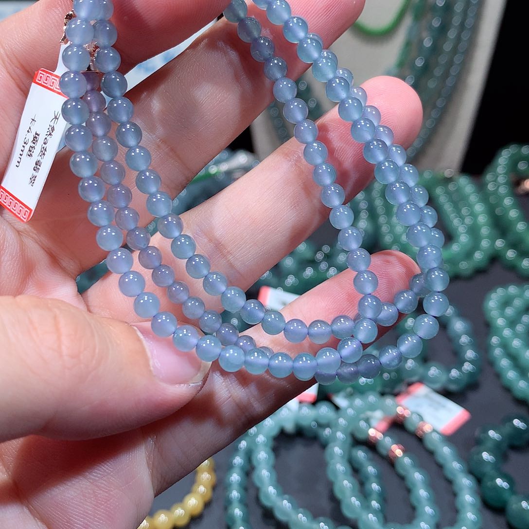 未镶嵌手串翡翠正品天然翡翠A货4.2