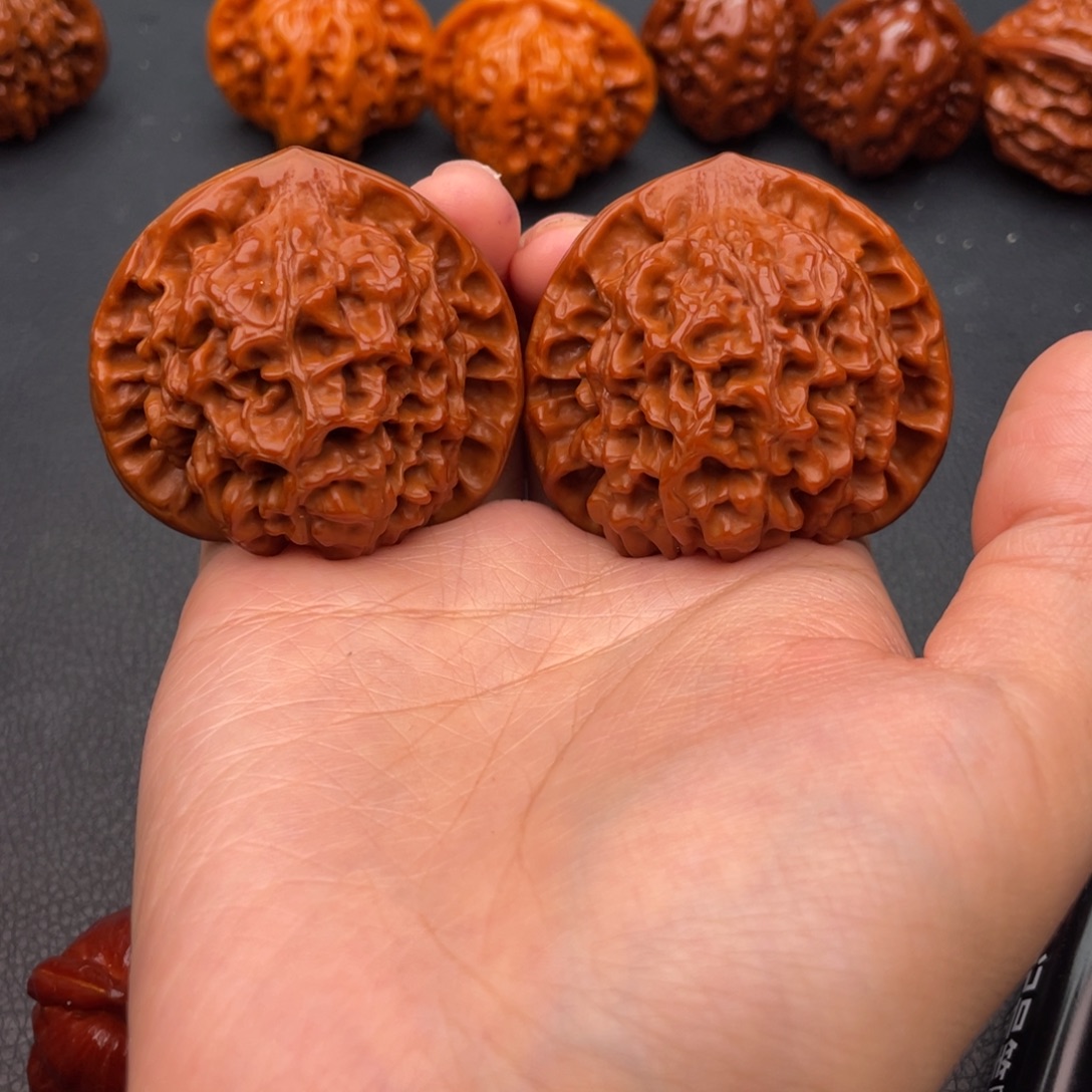 文玩核桃把件官帽