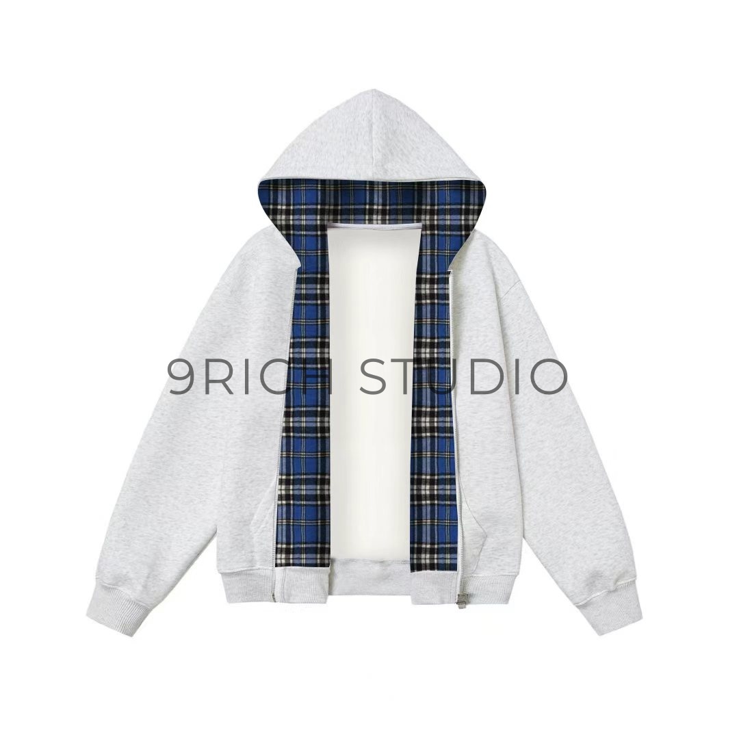 “480G超重磅拼色卫衣”设计师廓形卫衣春秋