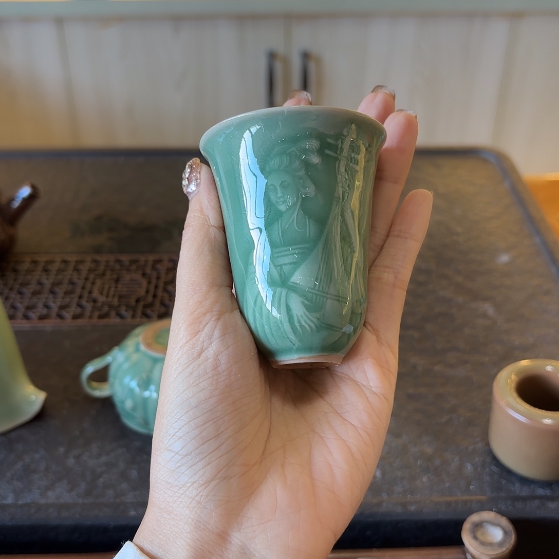 小米茶器龙泉云间青瓷