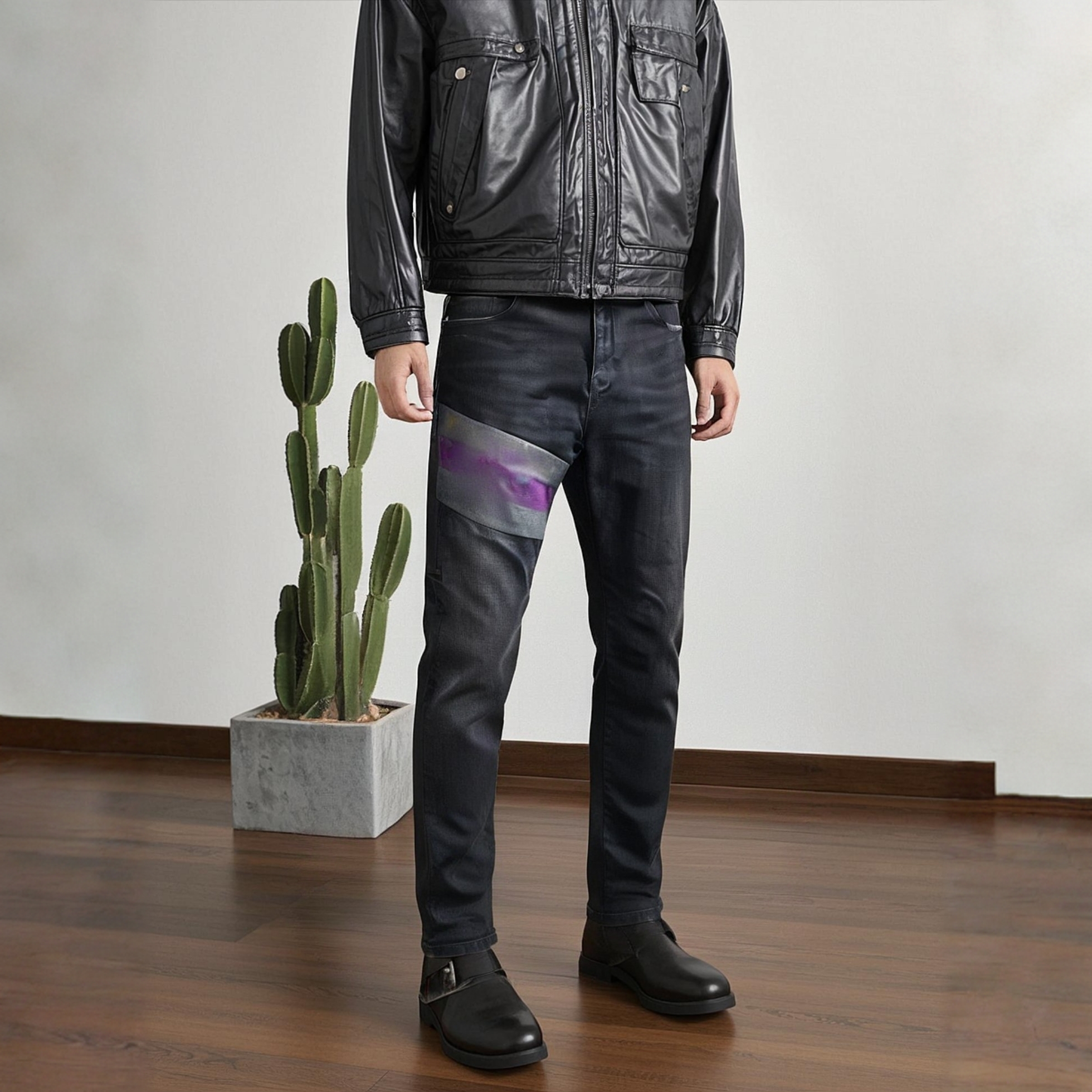 男款时尚高定牛仔裤205