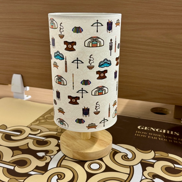 【NAMUHU】民族元素三种灯光台灯