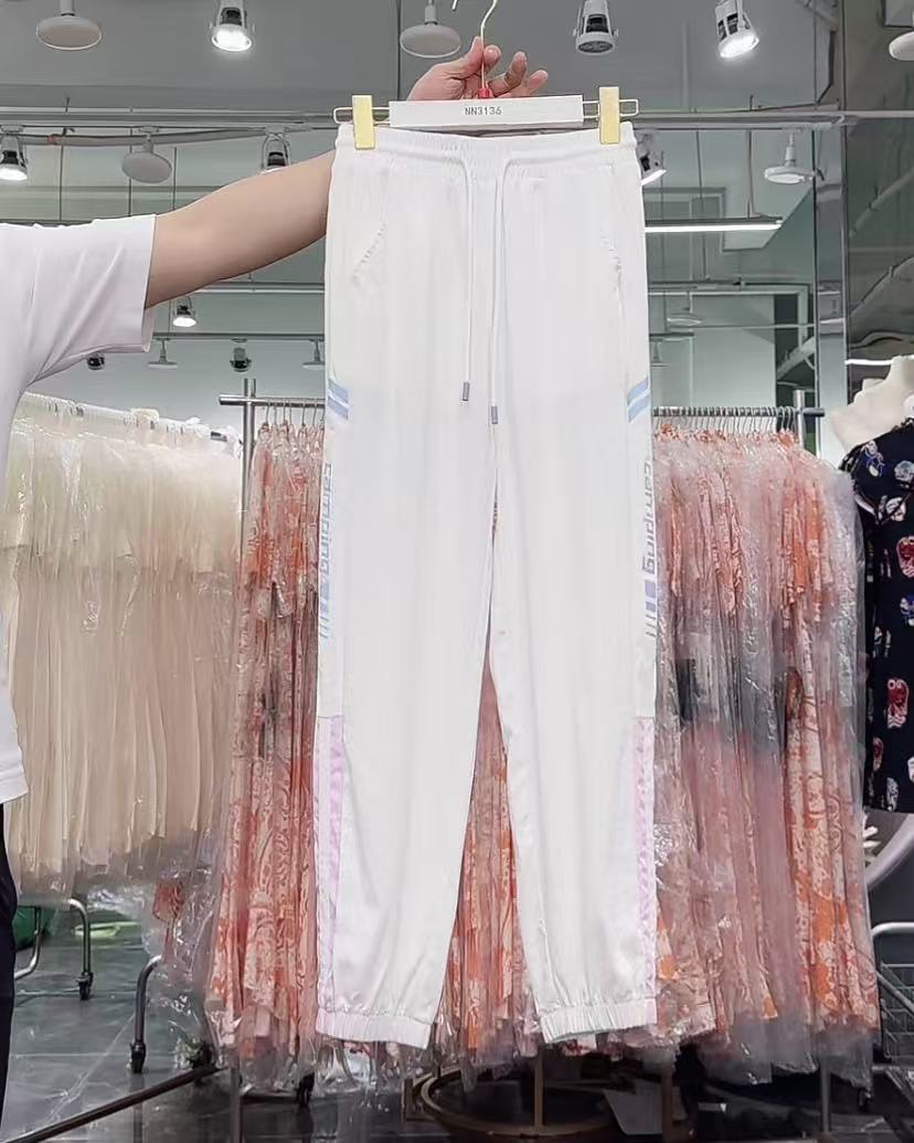 【鱼家】NN3136新款时尚夏季运动休闲裤春夏薄款