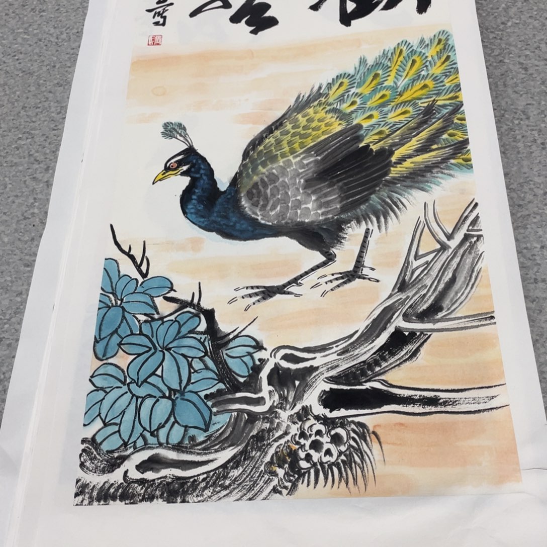 国画2平尺国画作品