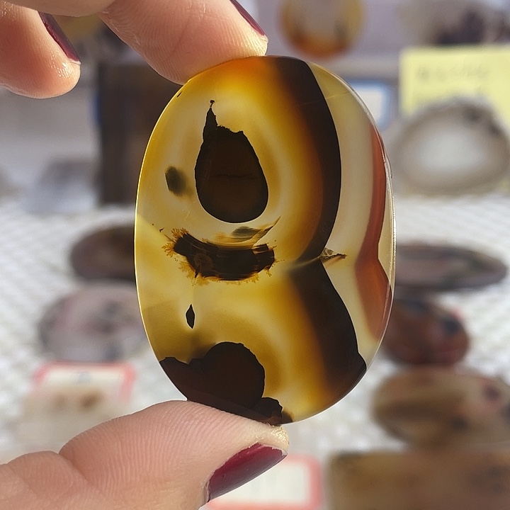 玛瑙/玉髓合金颈饰
