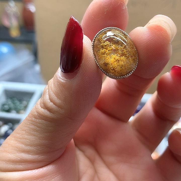 水晶水晶磨合银S925镶嵌