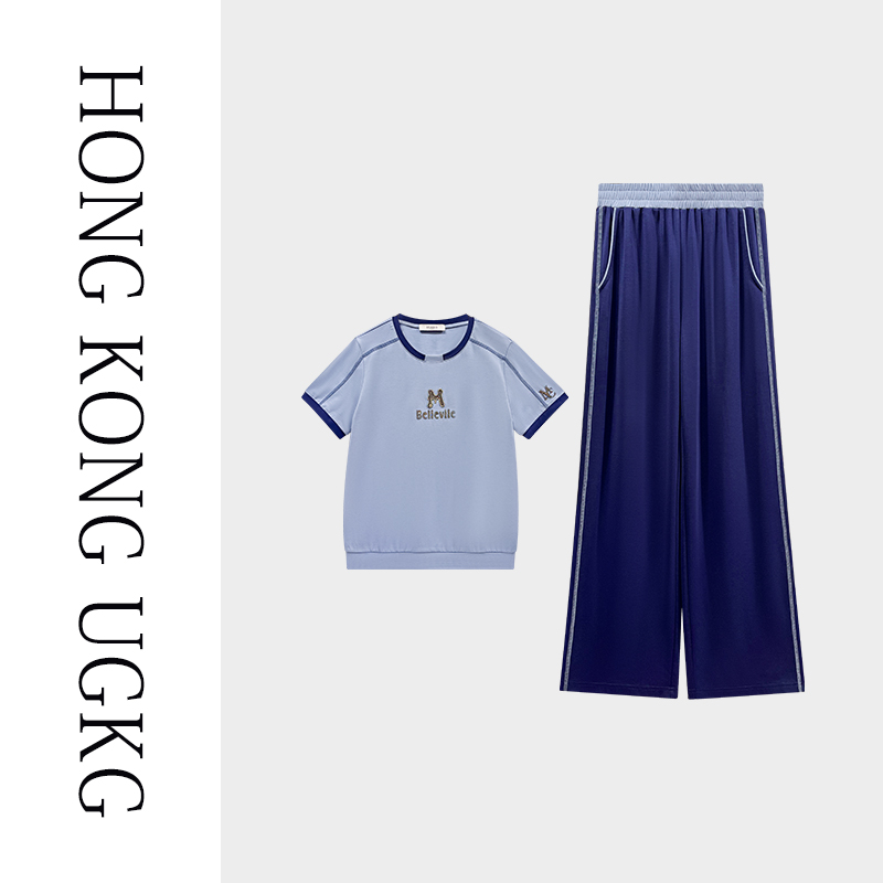 香港UGKG-清新脱俗中老年小香风针织套装-73252ZH353