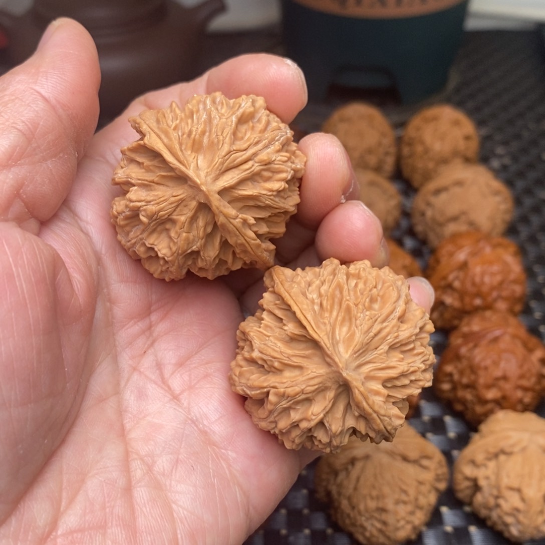 文玩核桃把件全品苹果38